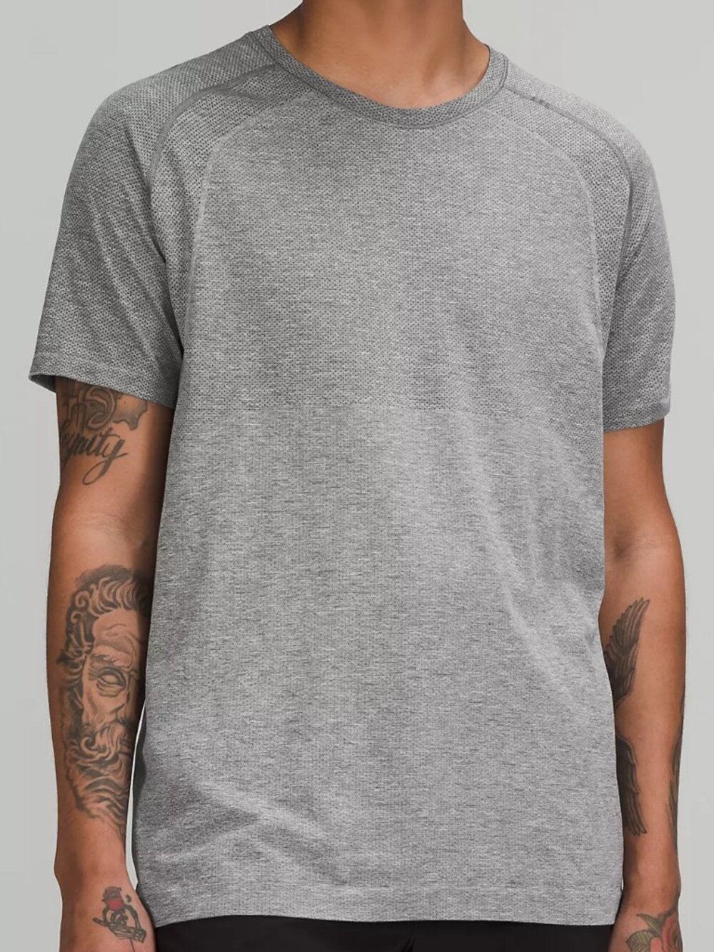 Lululemon Metal Vent Tech Short Sleeve Tee Shirt - Slate Grey - Medium